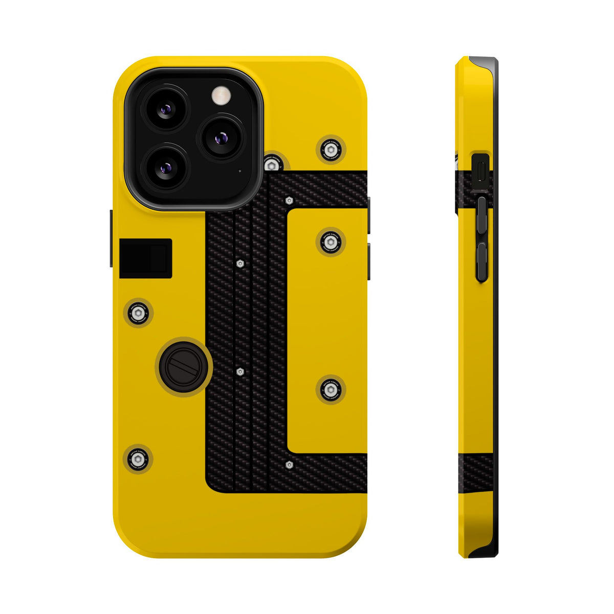 Yellow K Series Engine Phone Case