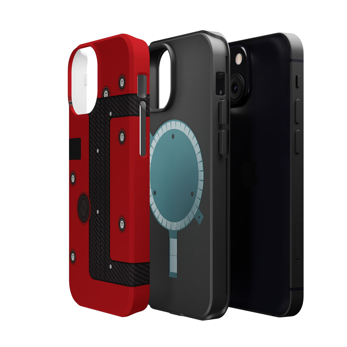 Red K Series Engine Phone Case