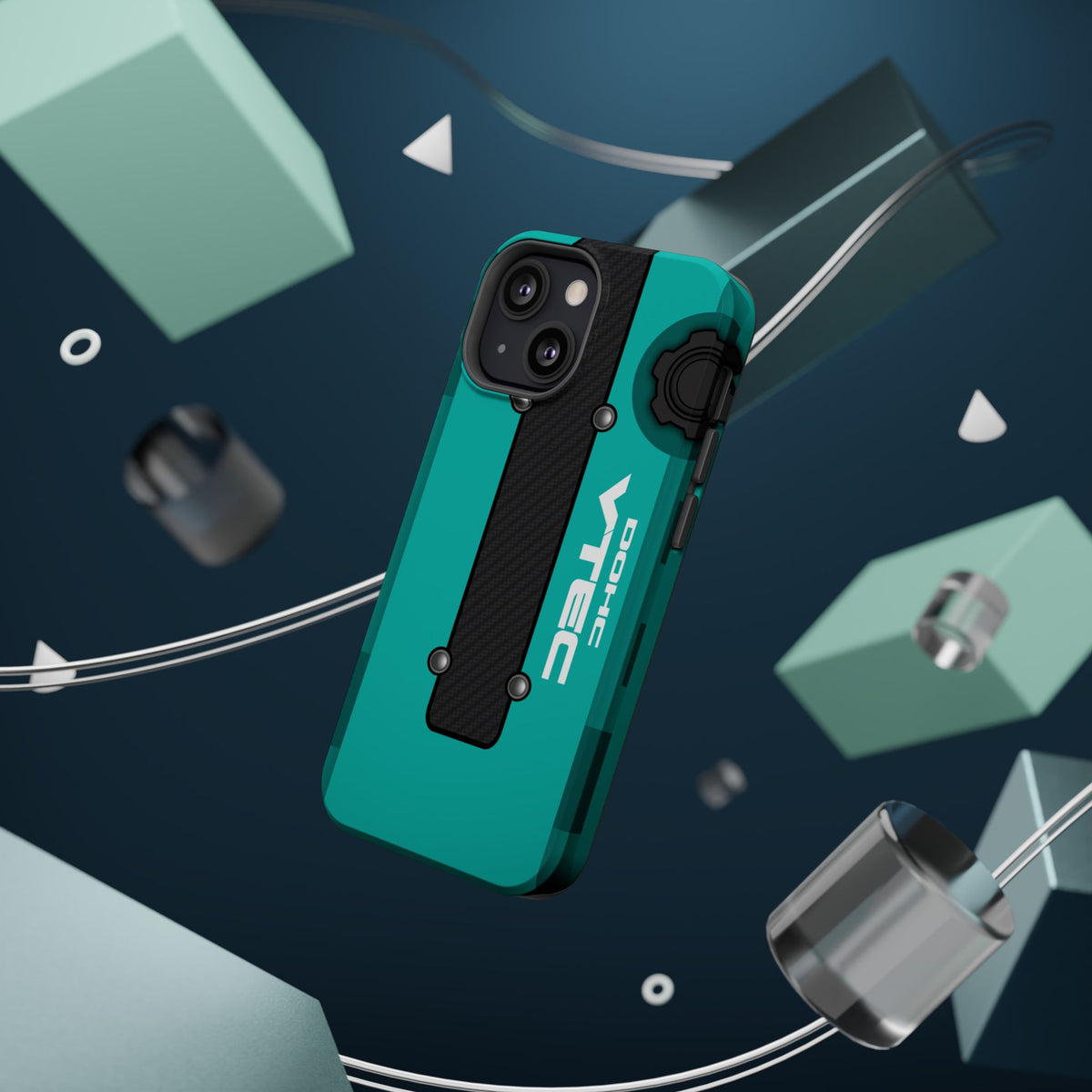 Teal B Series Engine Phone Case