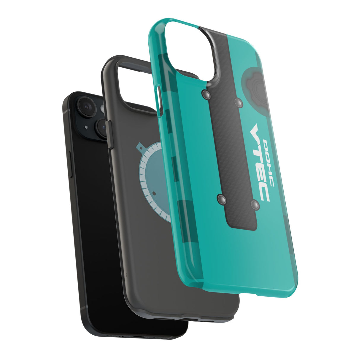 Teal B Series Engine Phone Case