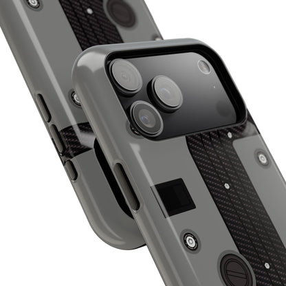 Gray K Series Engine Phone Case