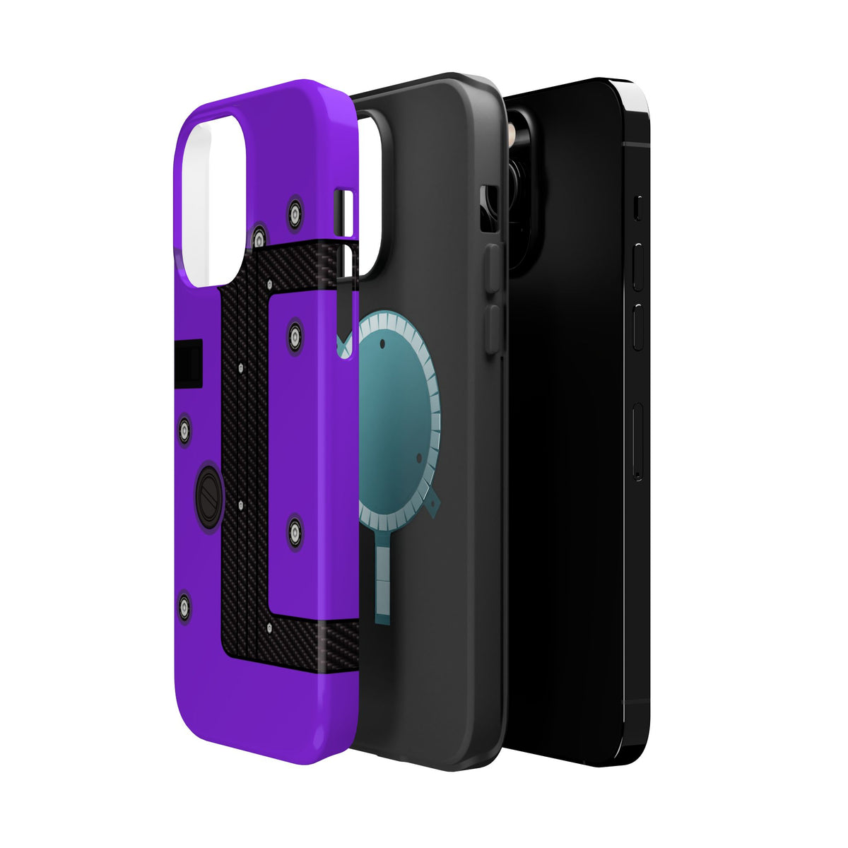 Purple K Series Engine Phone Case