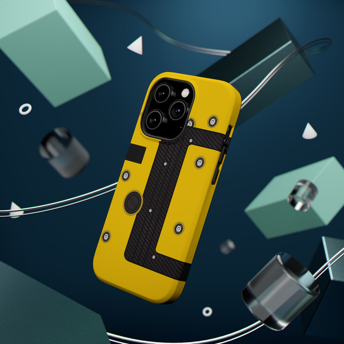 Yellow K Series Engine Phone Case