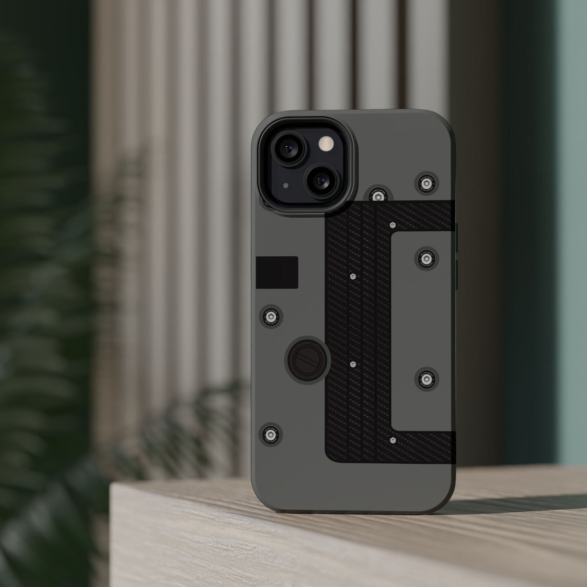 Gray K Series Engine Phone Case