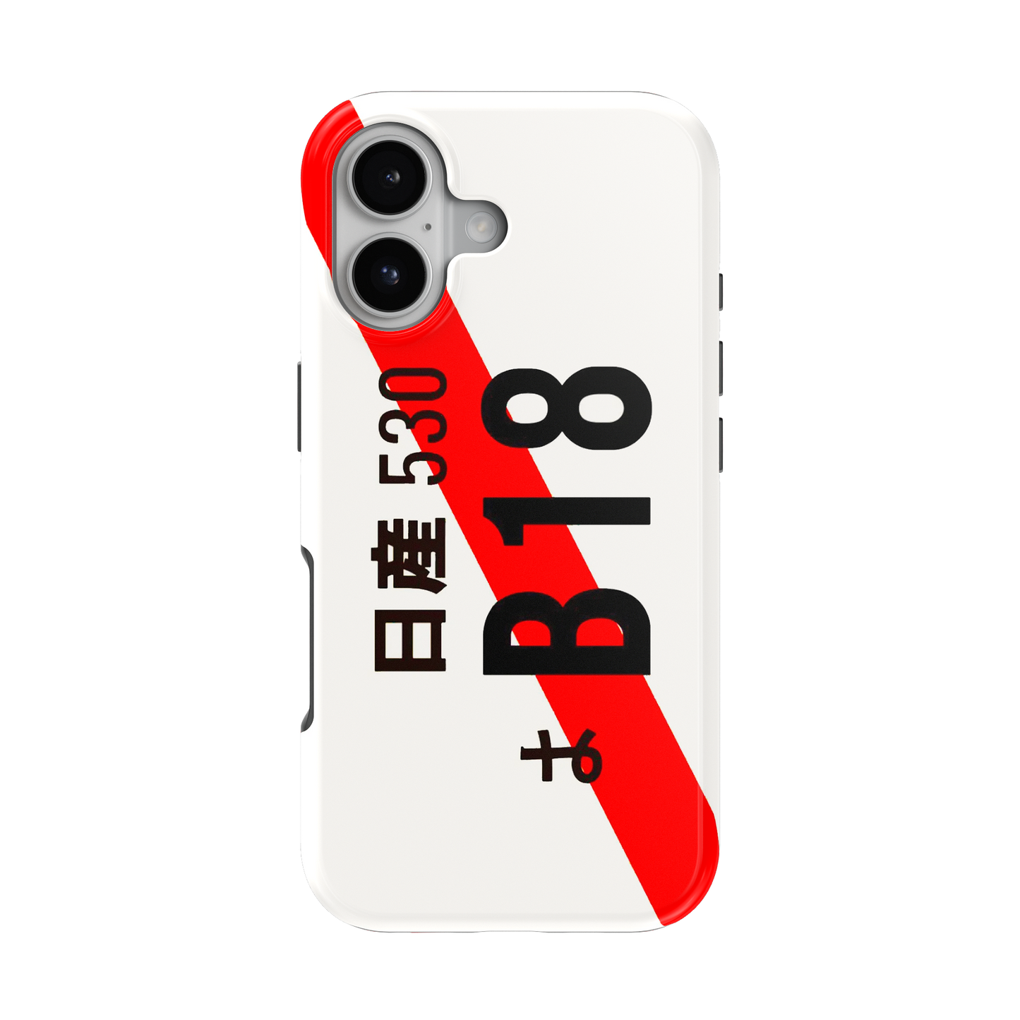 B18 Plate Phone Case