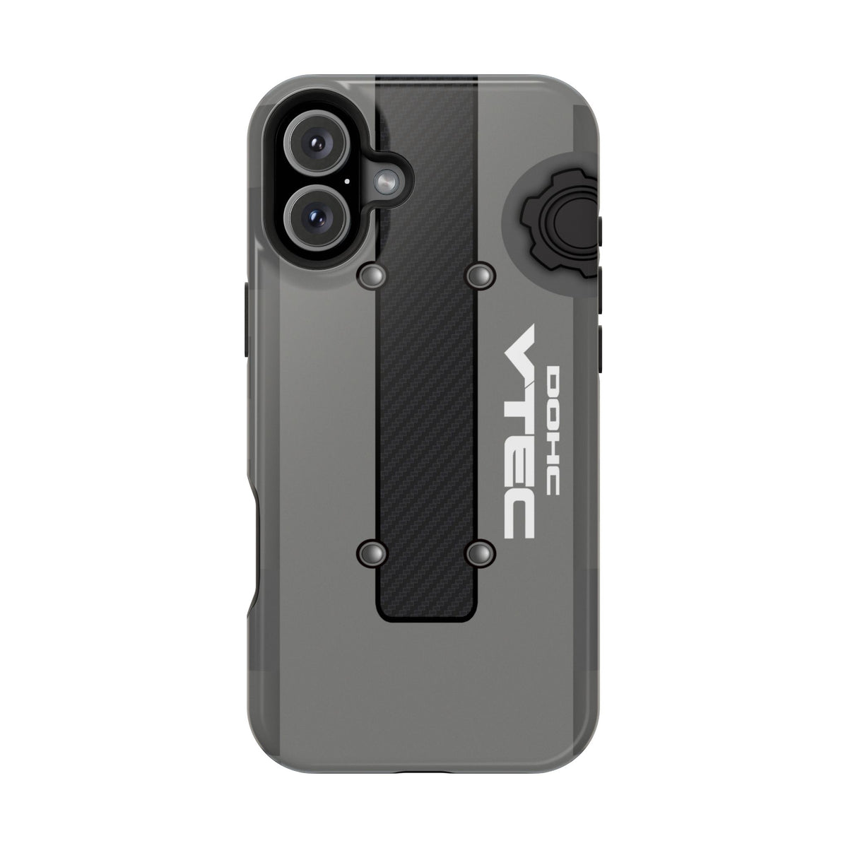 Gray B Series Engine Phone Case