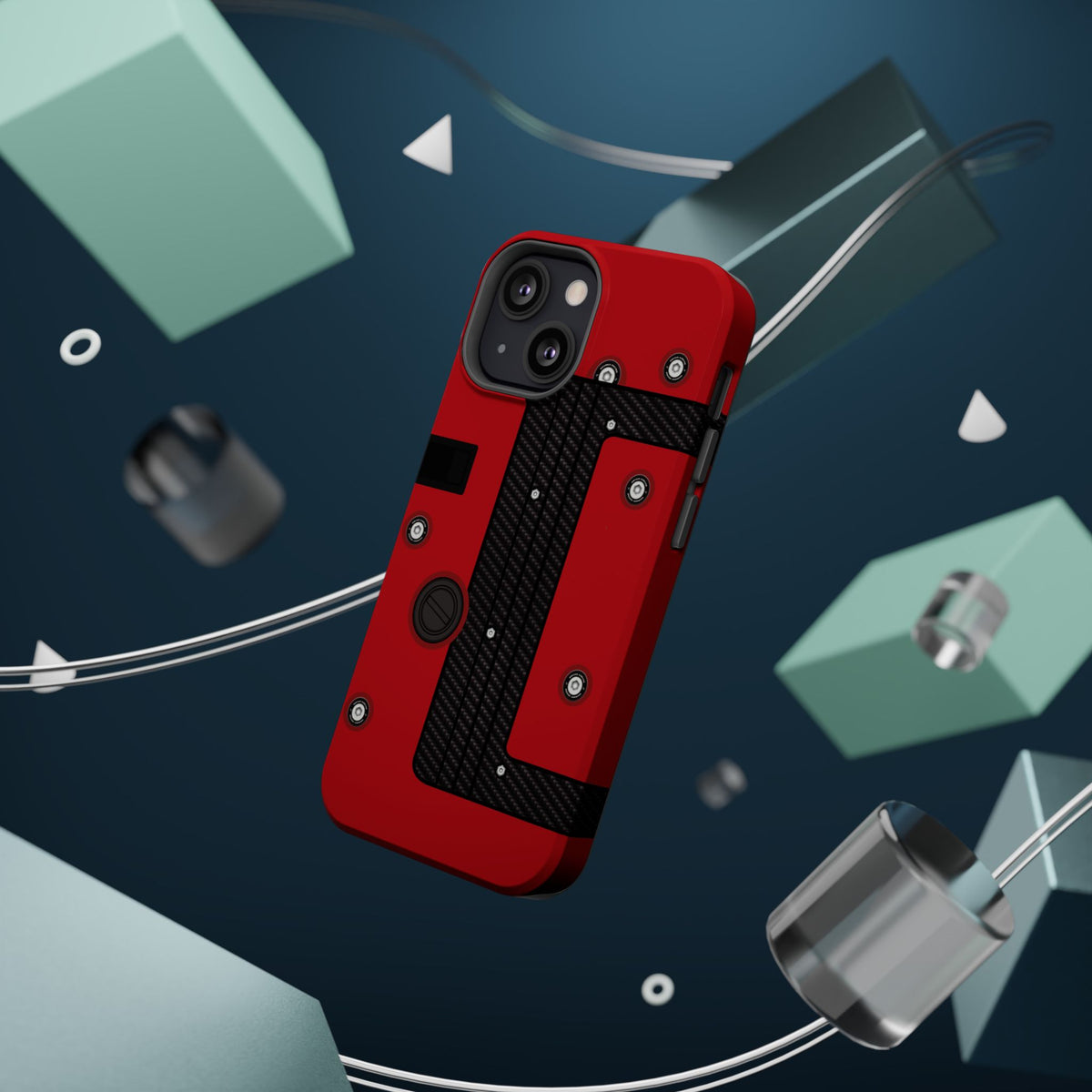 Red K Series Engine Phone Case