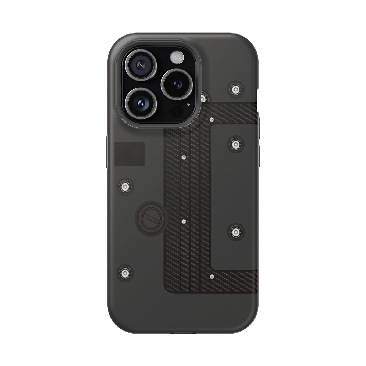 Black K Series Engine Phone Case