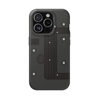 Black K Series Engine Phone Case