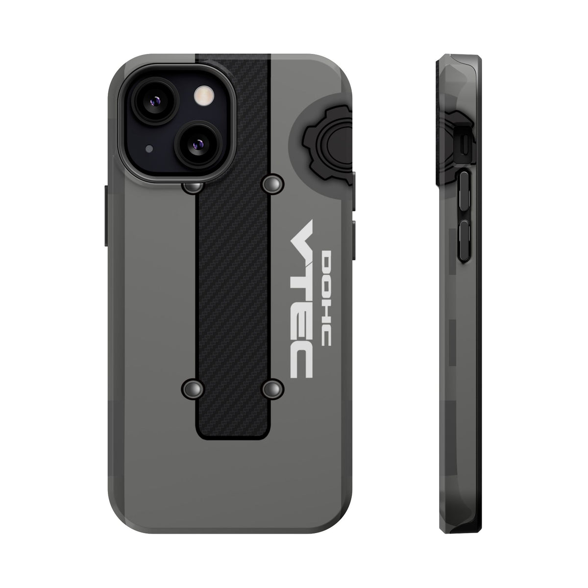 Gray B Series Engine Phone Case