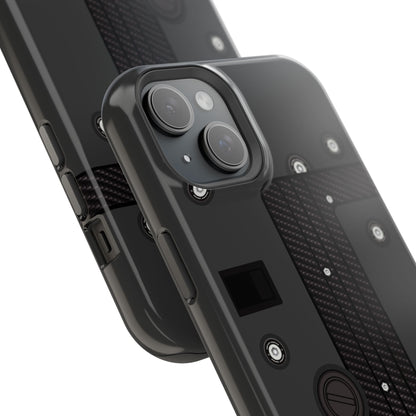 Black K Series Engine Phone Case