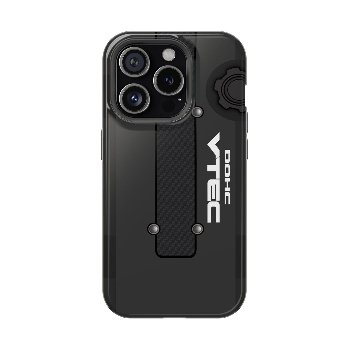 Black B Series Engine Phone Case