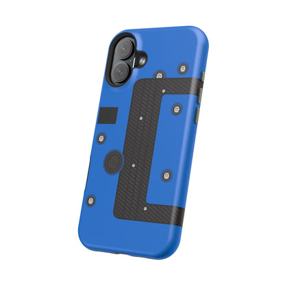 Blue K Series Engine Phone Case