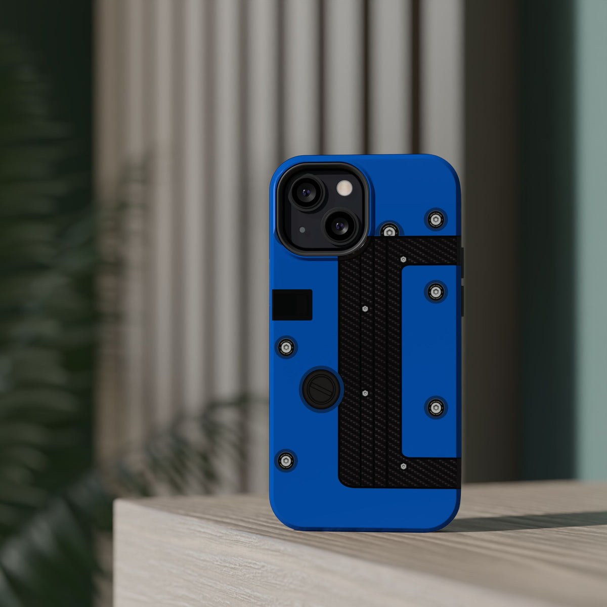 Blue K Series Engine Phone Case