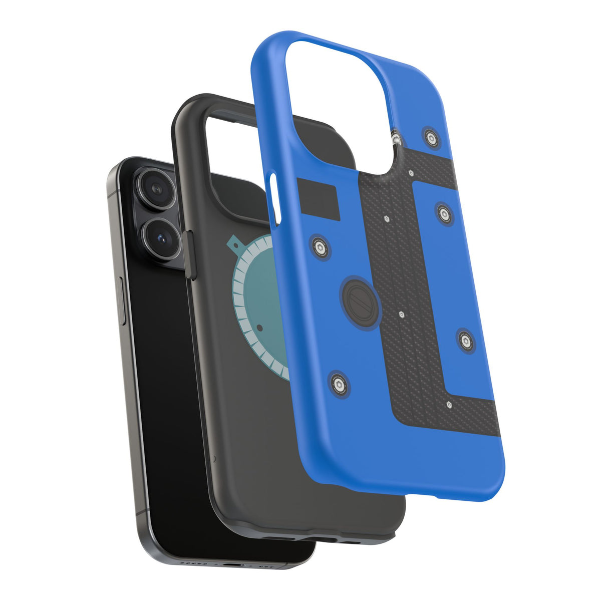 Blue K Series Engine Phone Case