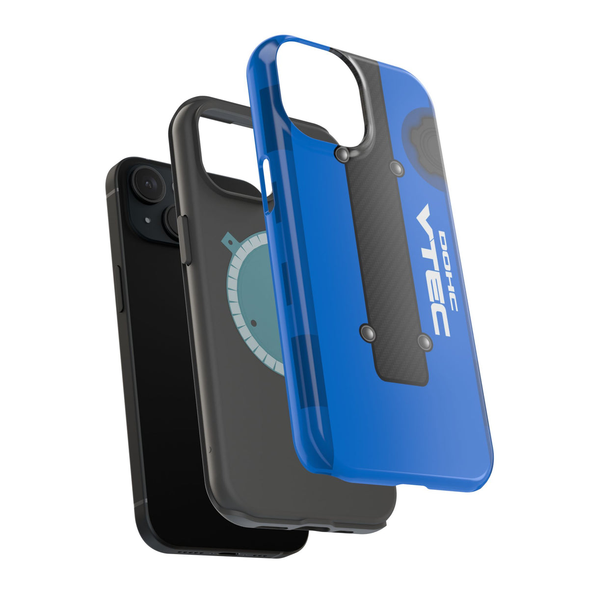 Blue B Series Engine Phone Case