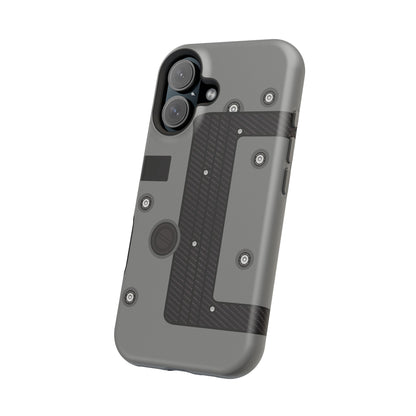 Gray K Series Engine Phone Case