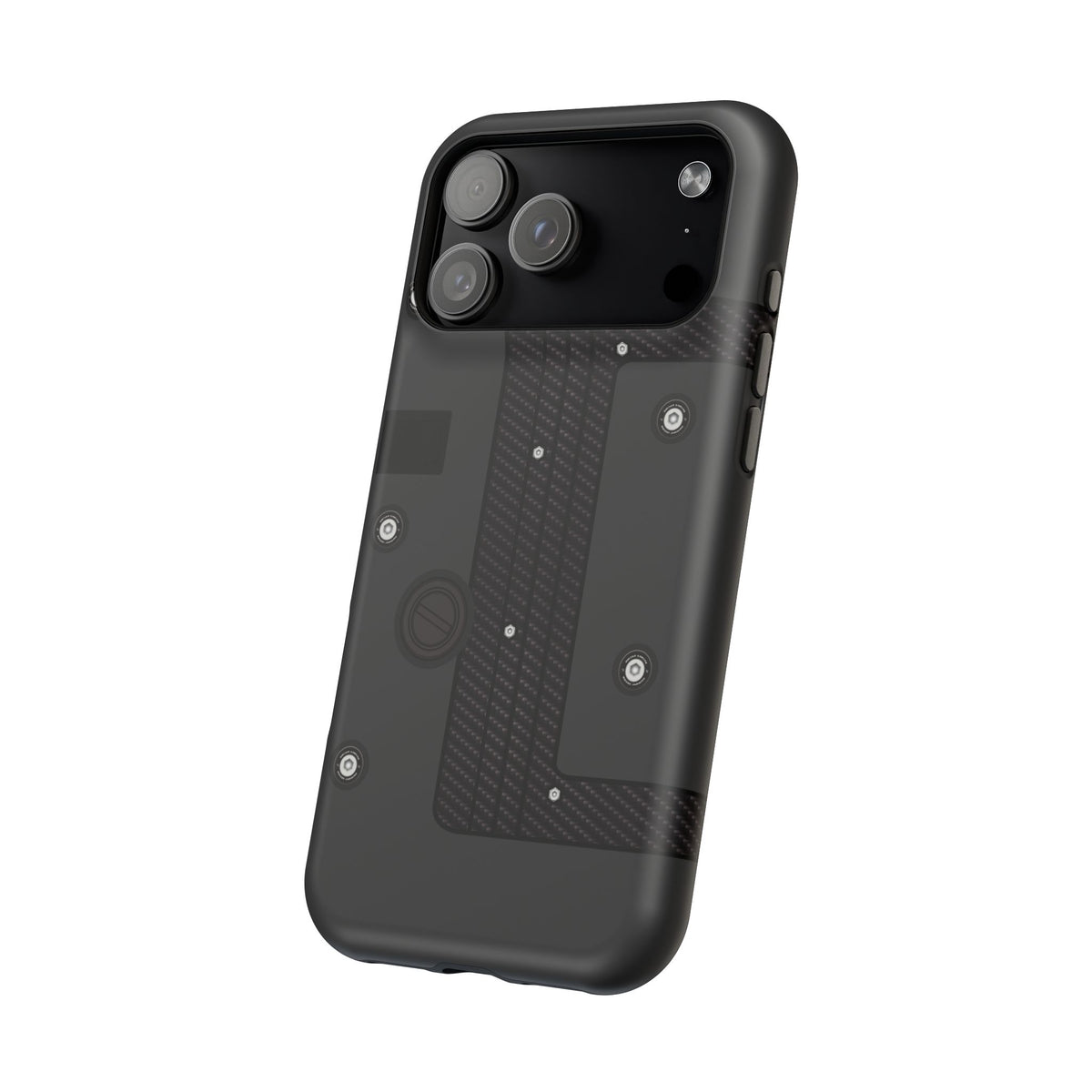 Black K Series Engine Phone Case