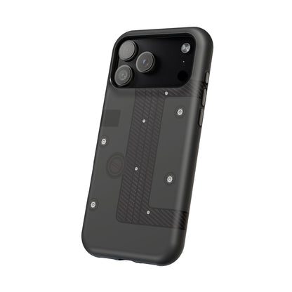 Black K Series Engine Phone Case