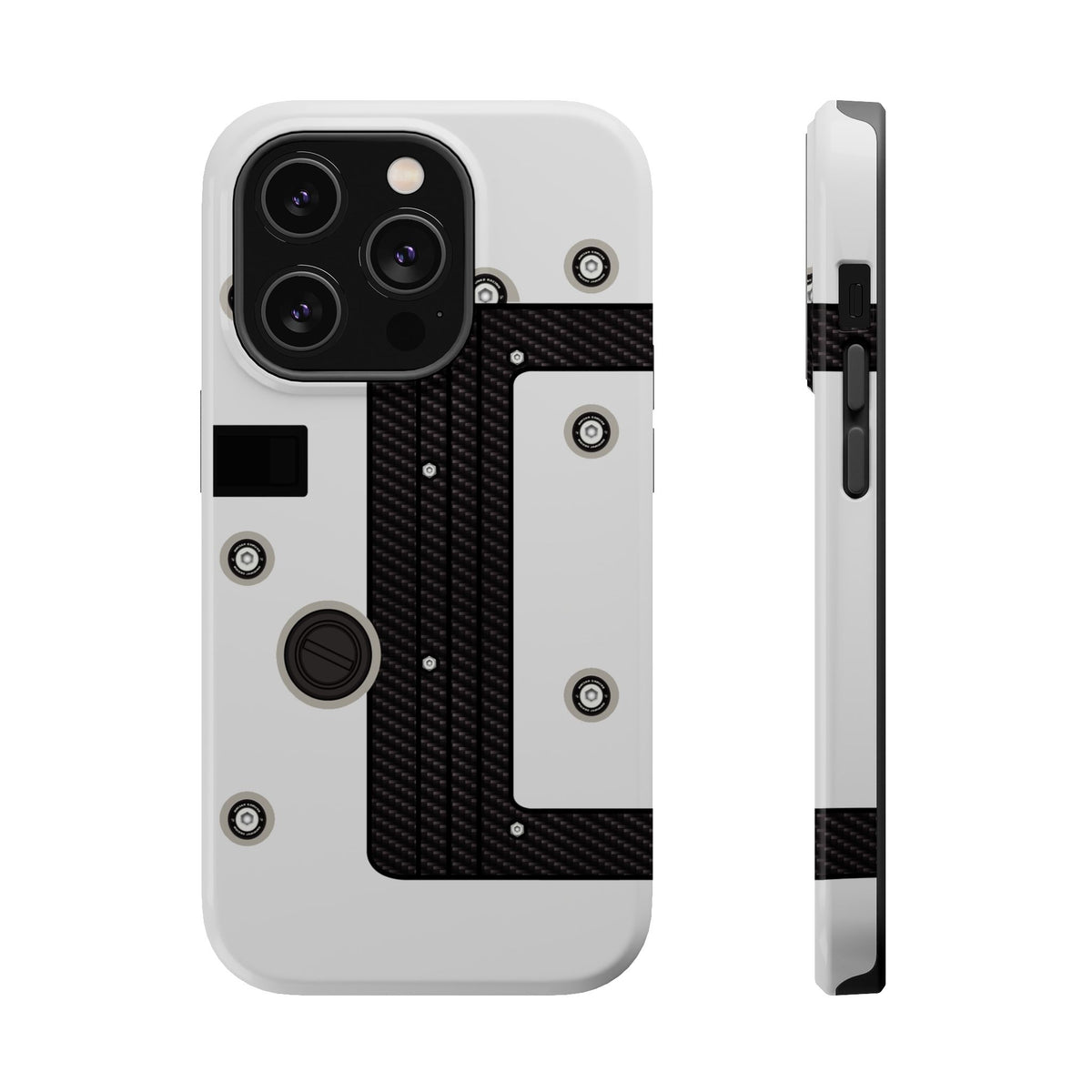 White K Series Engine Phone Case