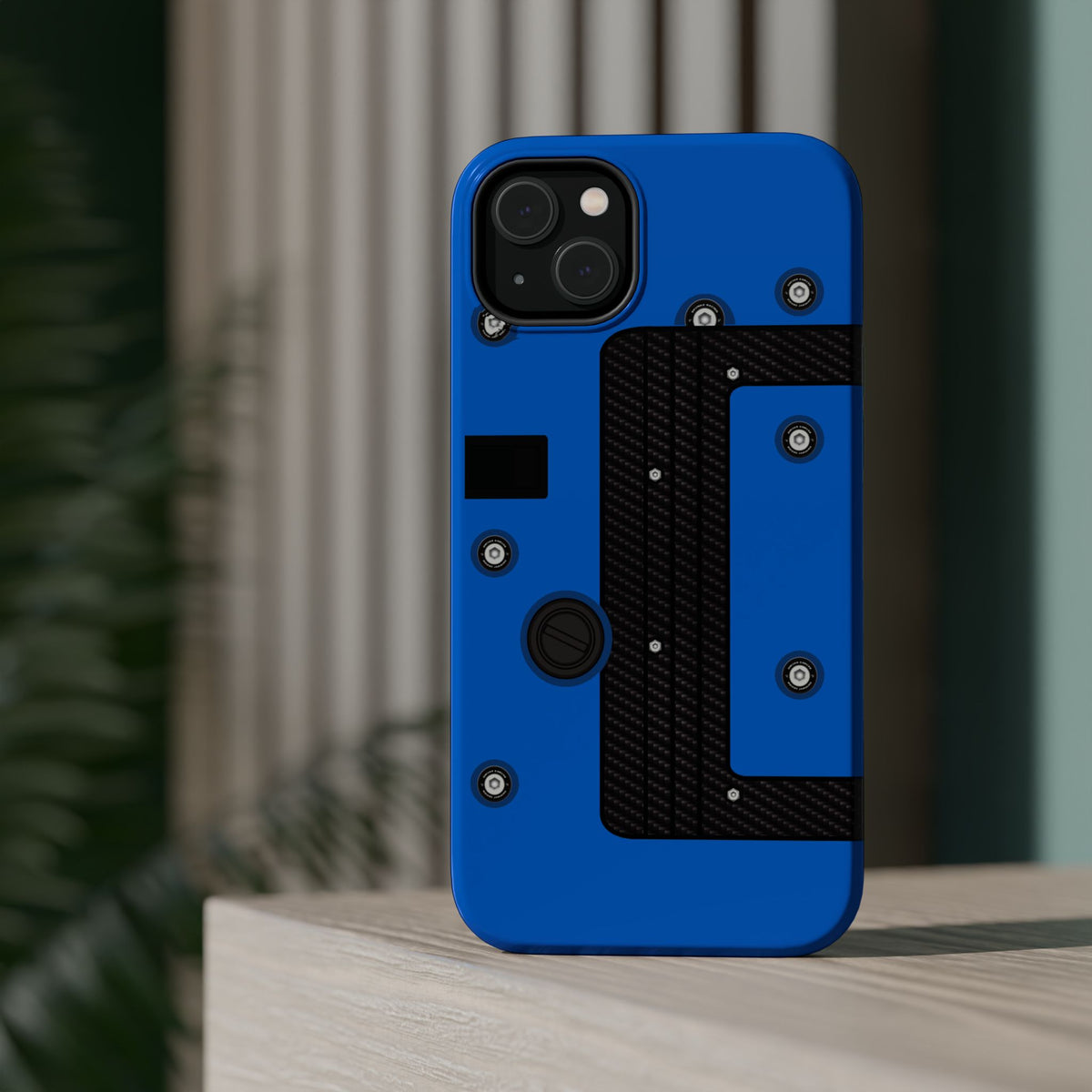 Blue K Series Engine Phone Case