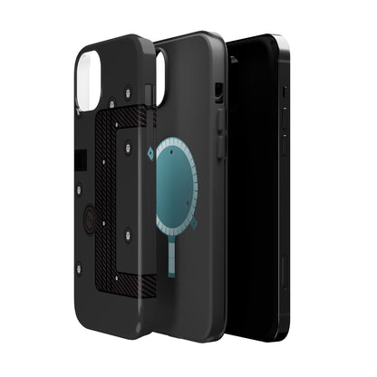 Black K Series Engine Phone Case