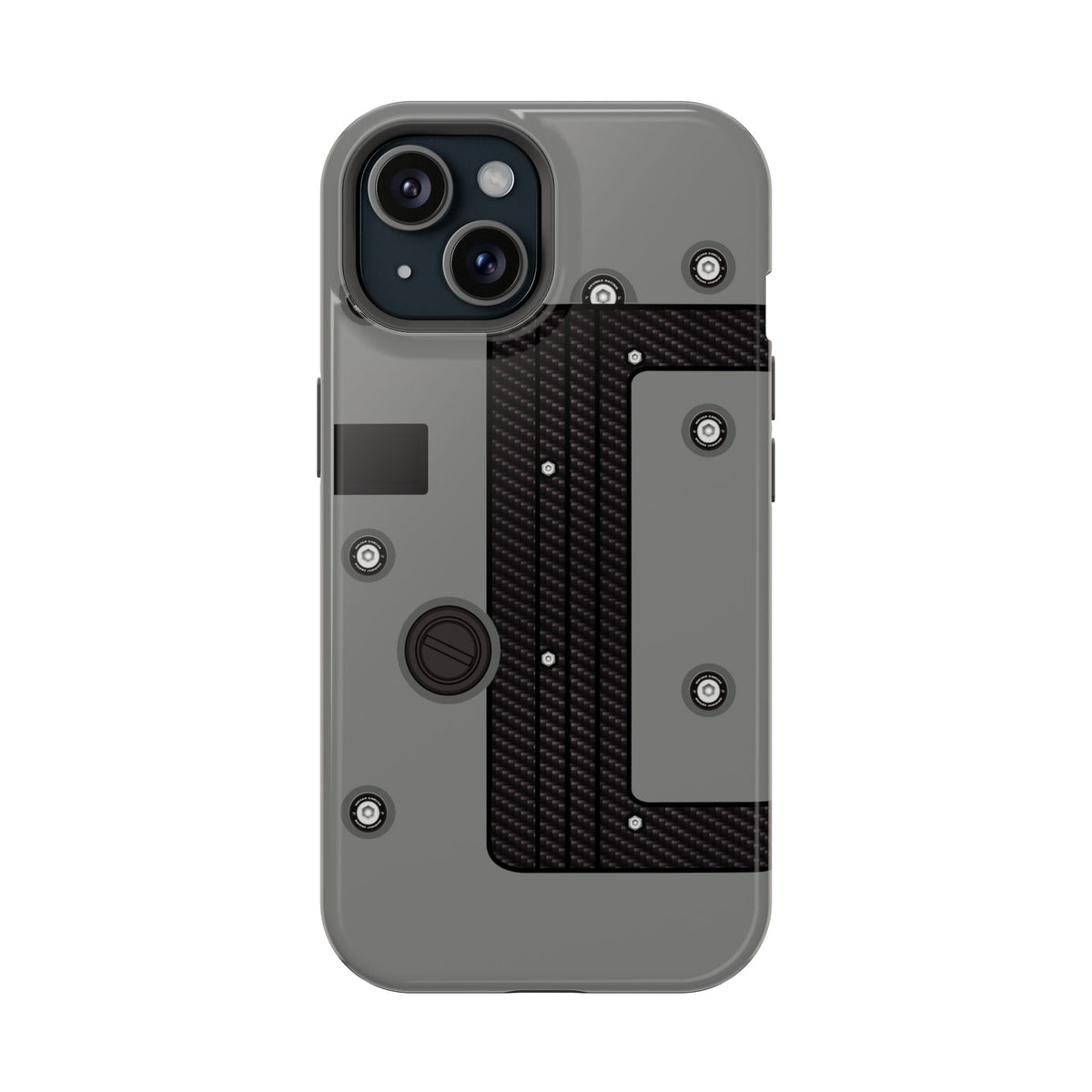 Gray K Series Engine Phone Case