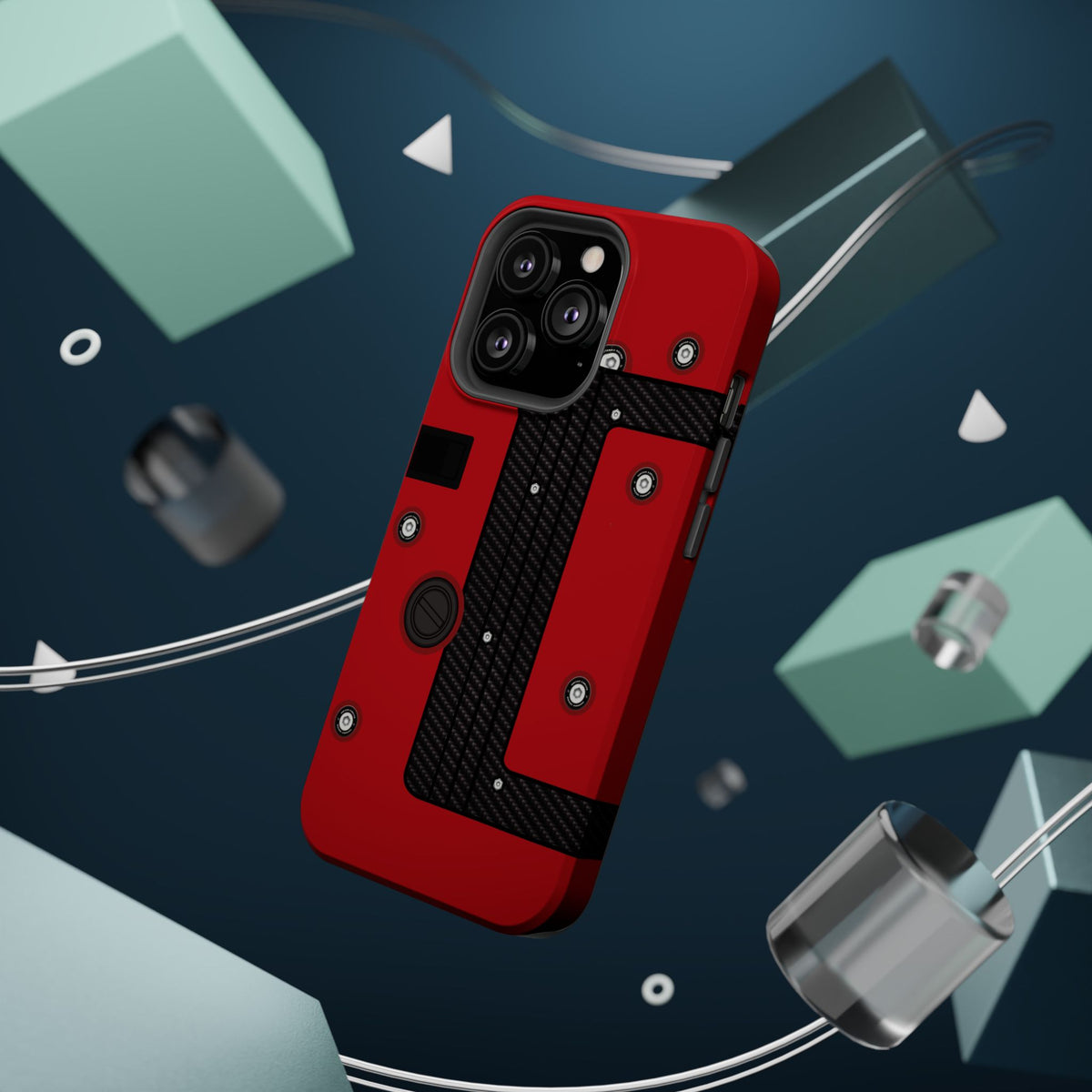 Red K Series Engine Phone Case
