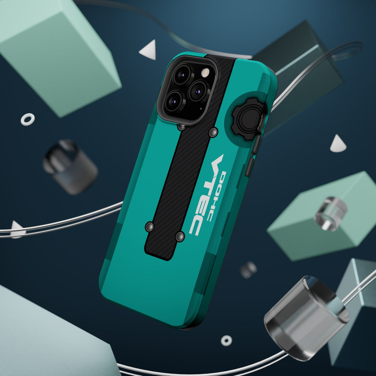 Teal B Series Engine Phone Case