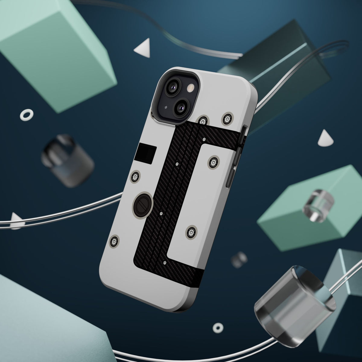 White K Series Engine Phone Case