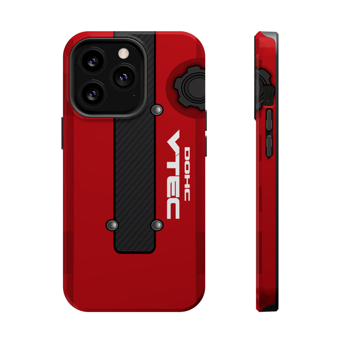 Red B Series Engine Phone Case