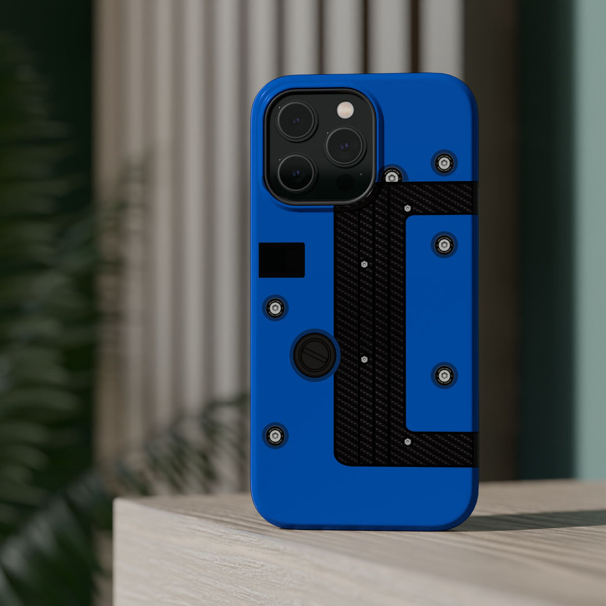 Blue K Series Engine Phone Case