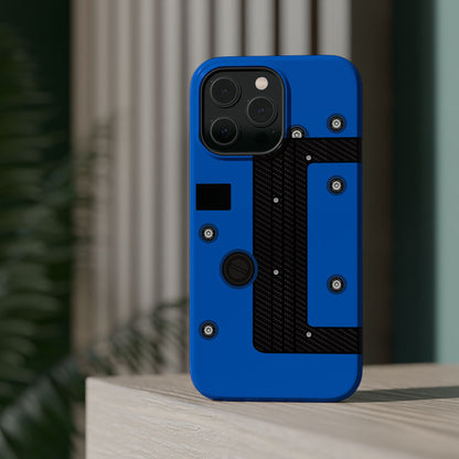 Blue K Series Engine Phone Case