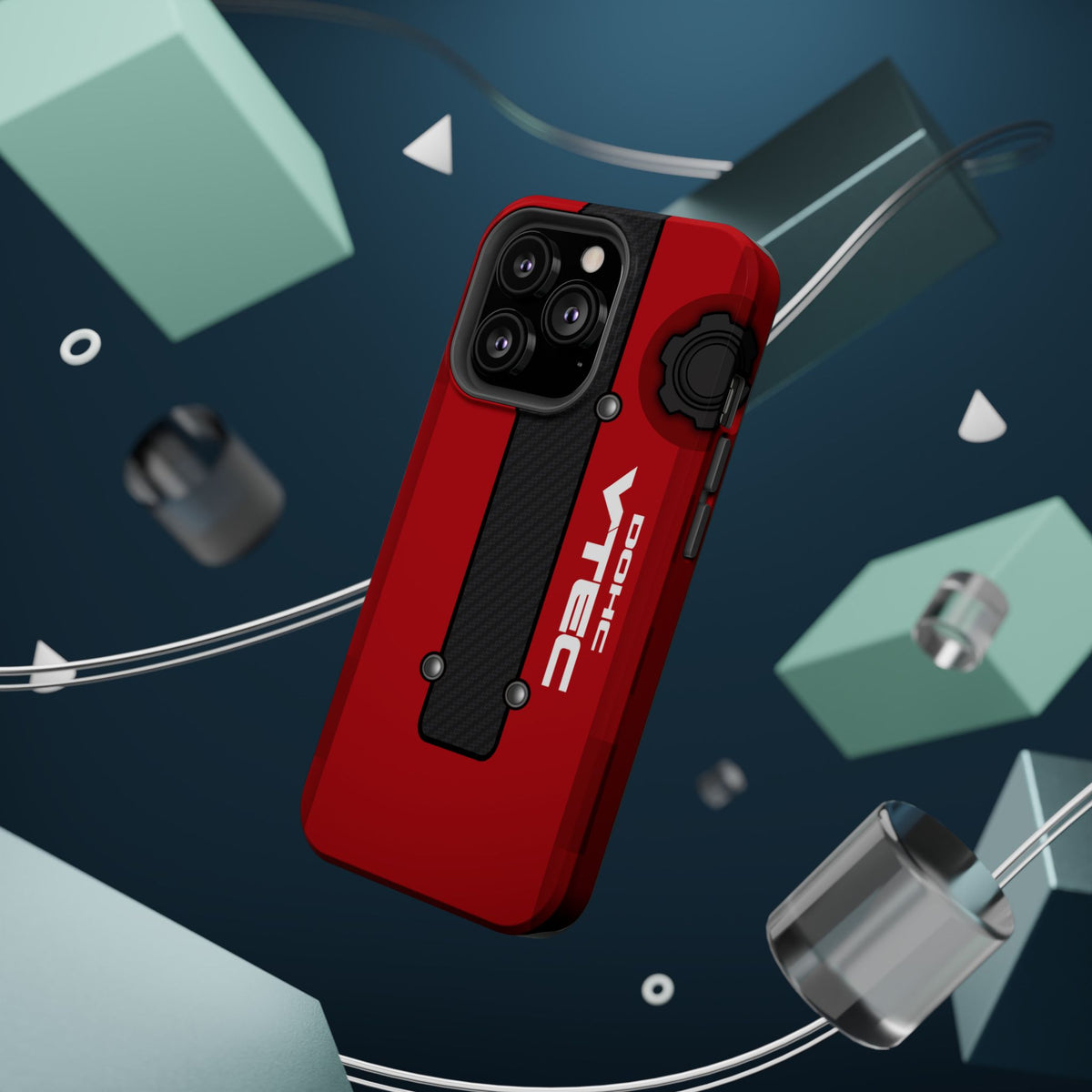 Red B Series Engine Phone Case
