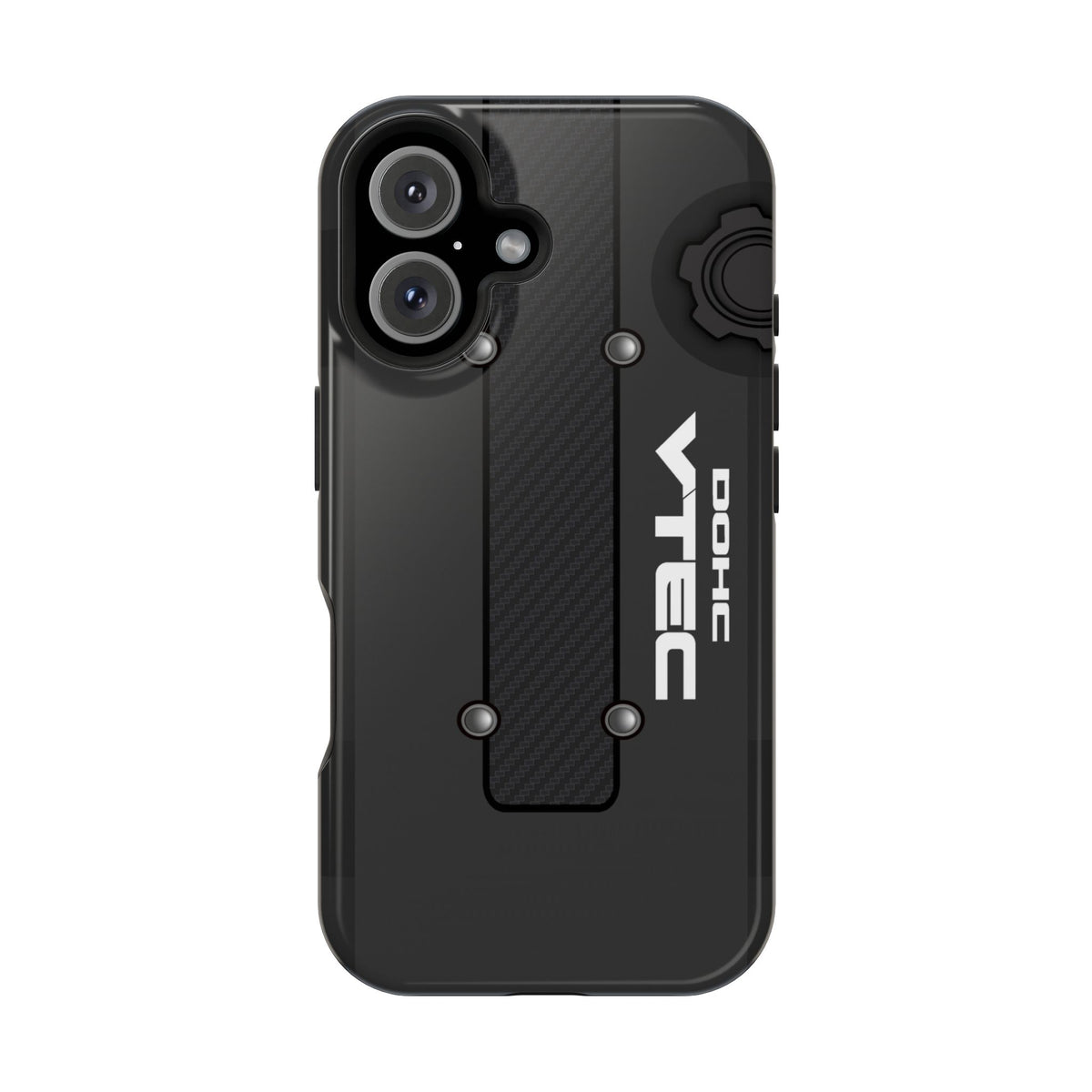 Black B Series Engine Phone Case