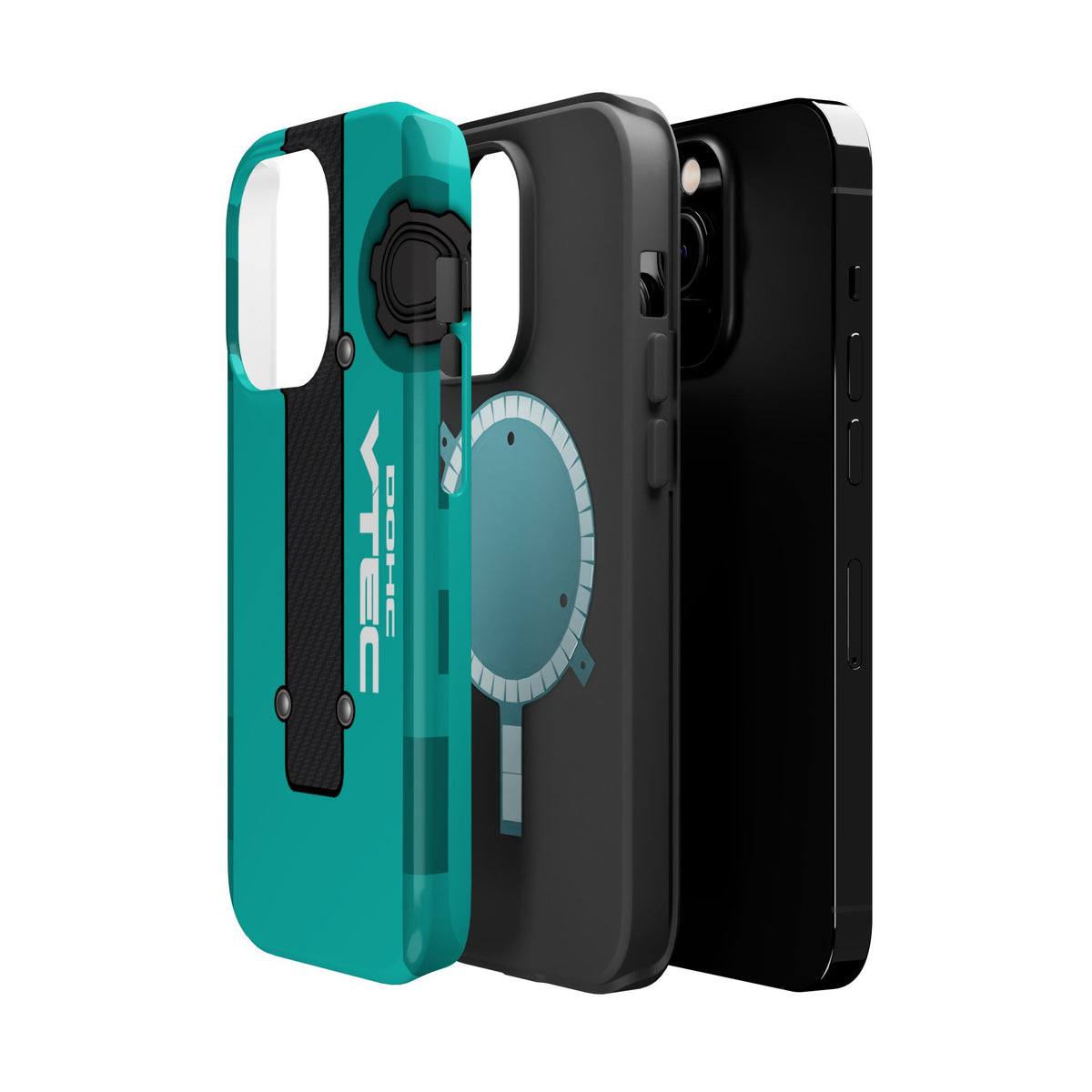Teal B Series Engine Phone Case