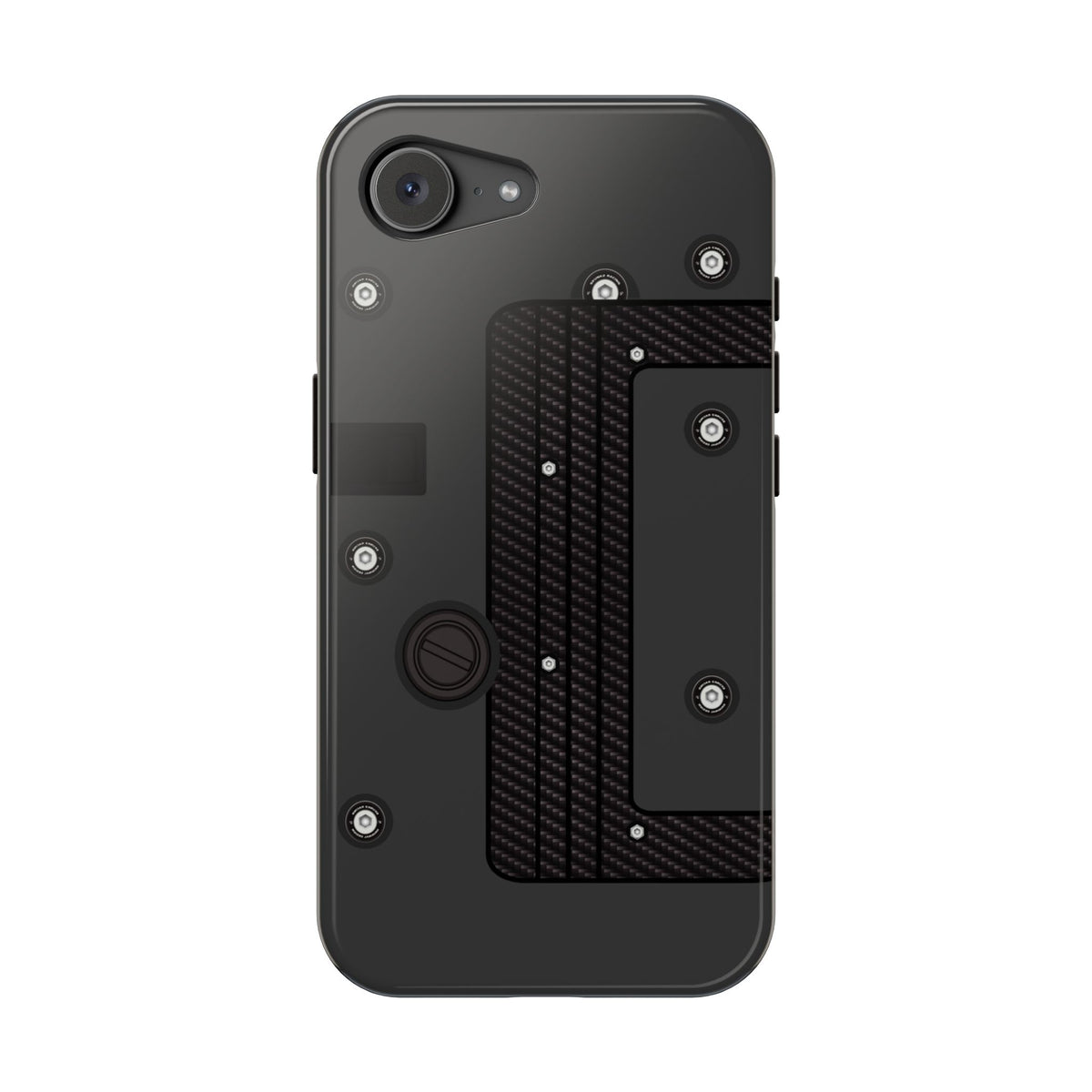 Black K Series Engine Phone Case