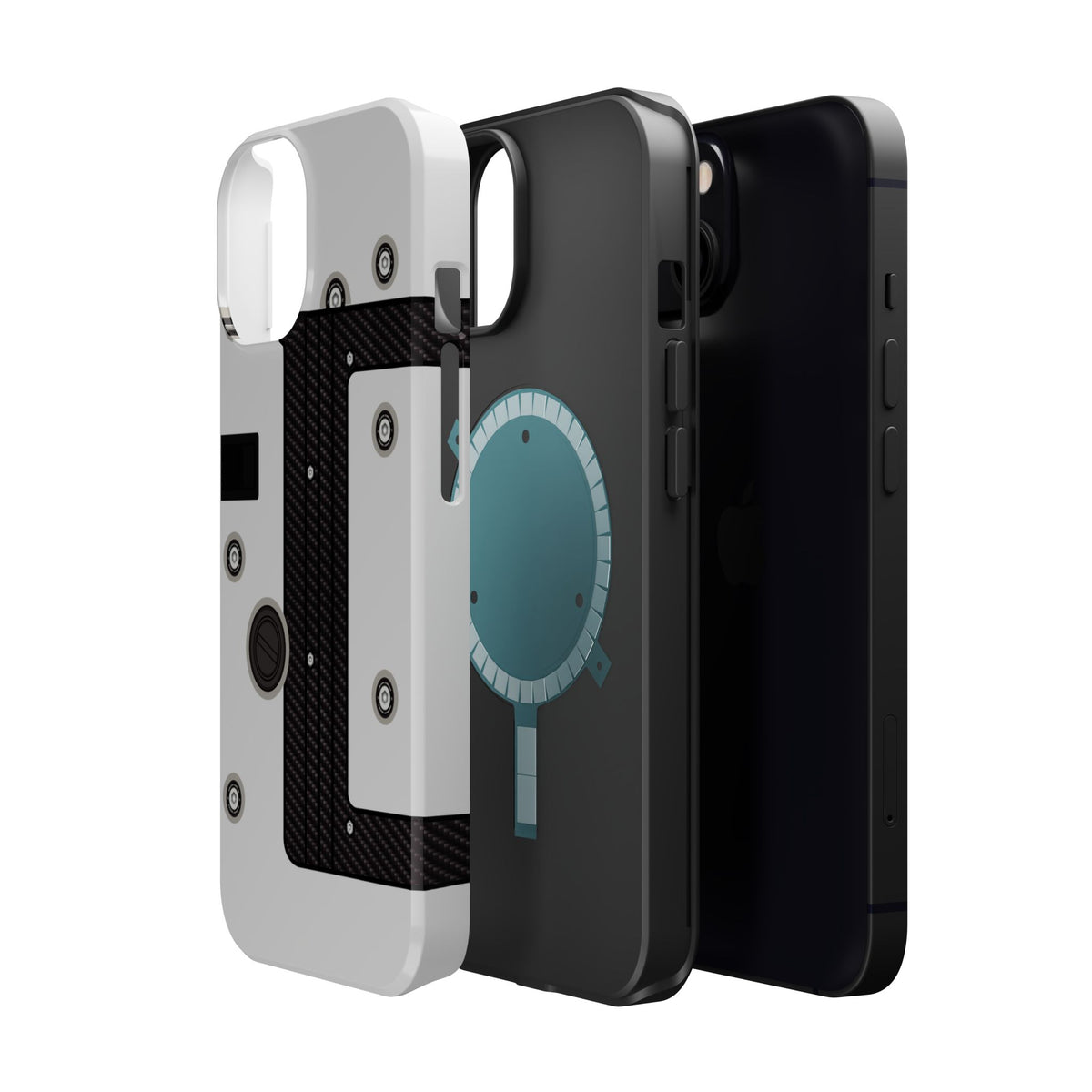 White K Series Engine Phone Case