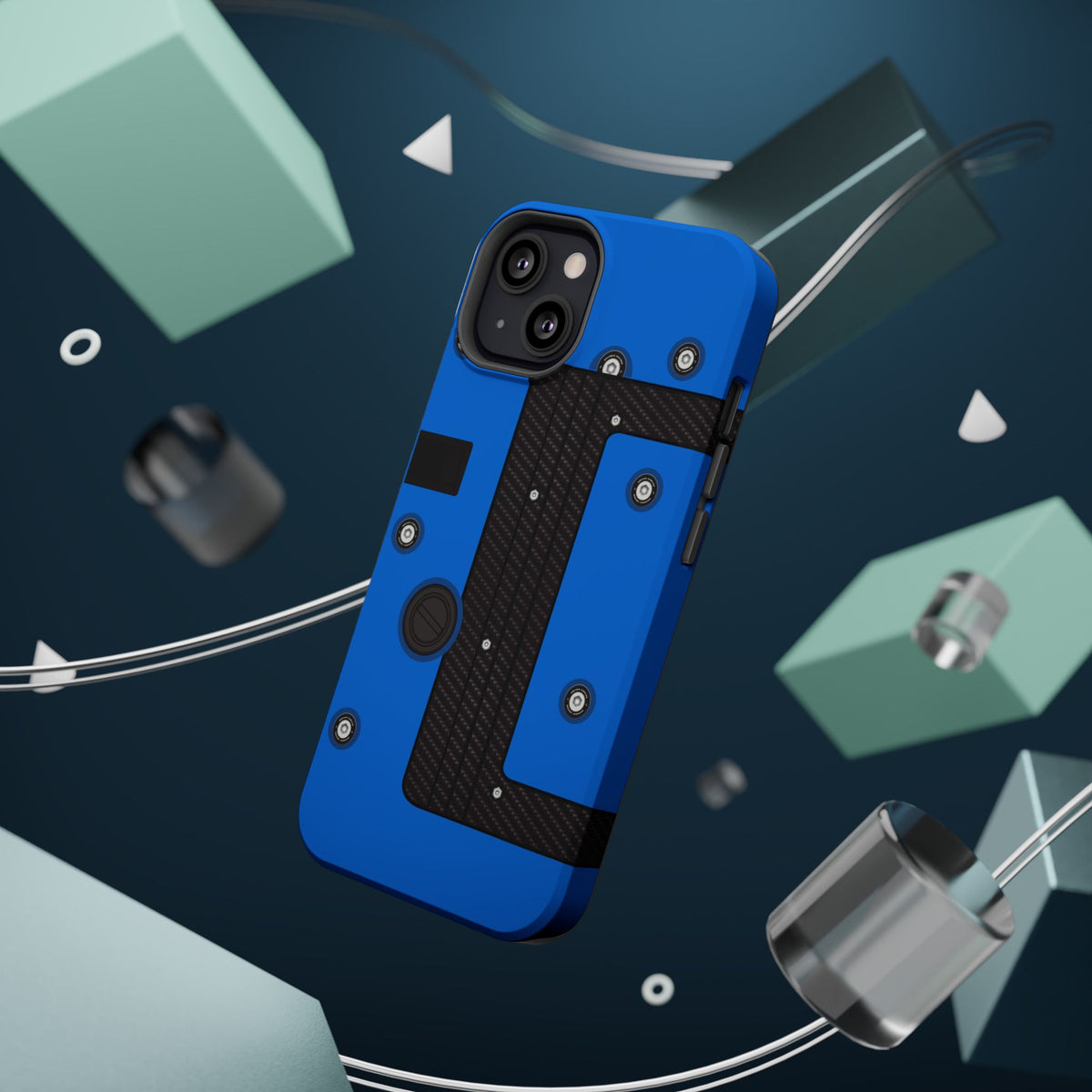Blue K Series Engine Phone Case