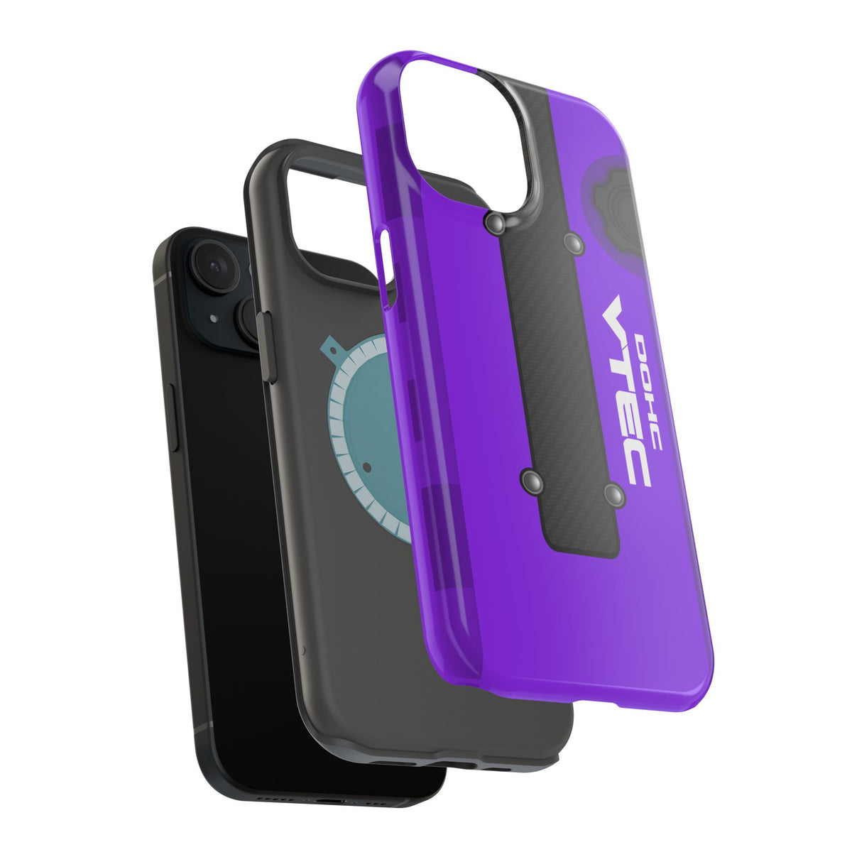 Purple B Series Engine Phone Case