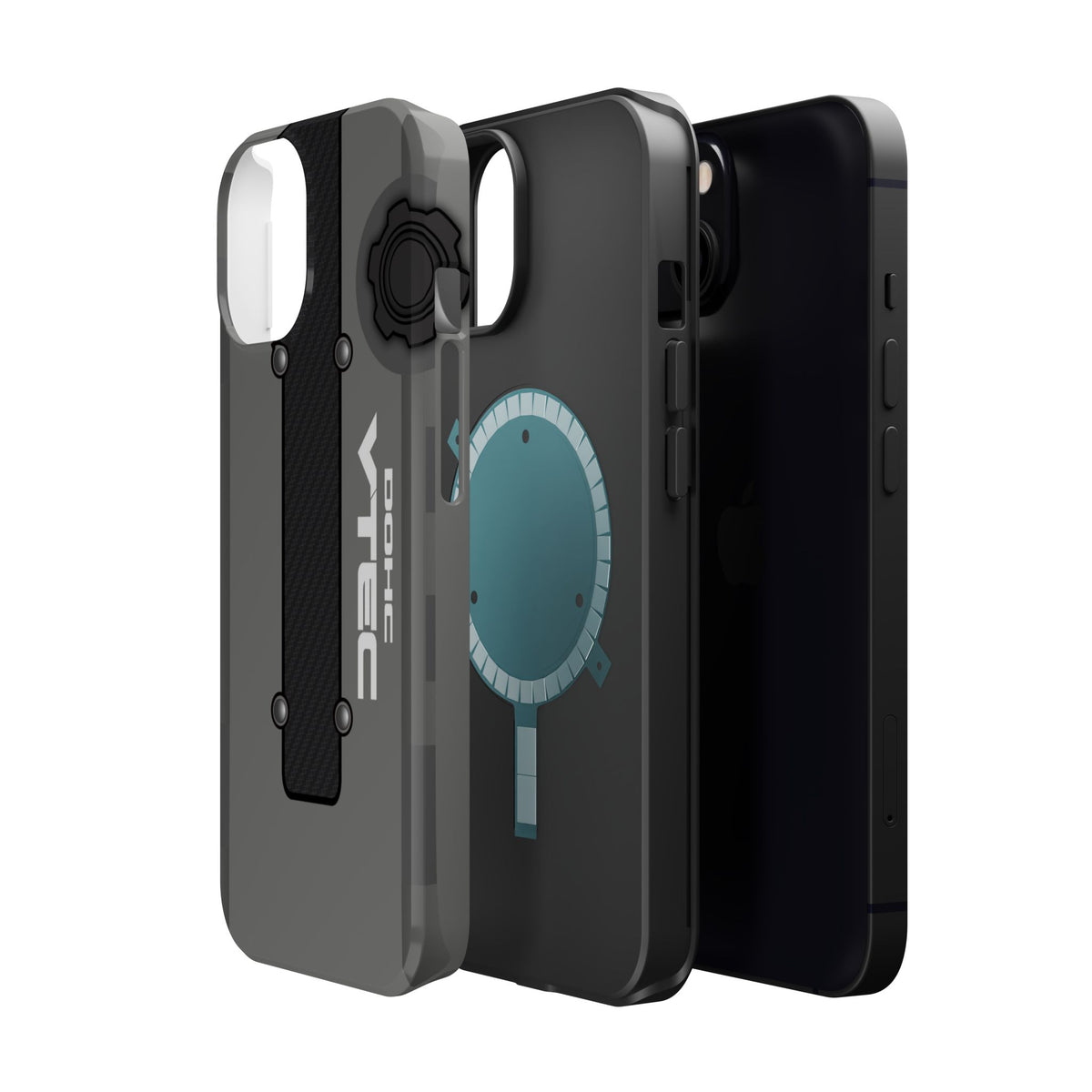 Gray B Series Engine Phone Case