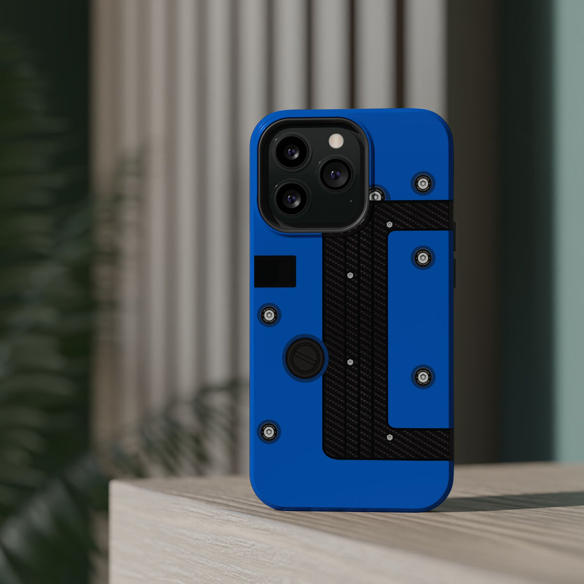 Blue K Series Engine Phone Case
