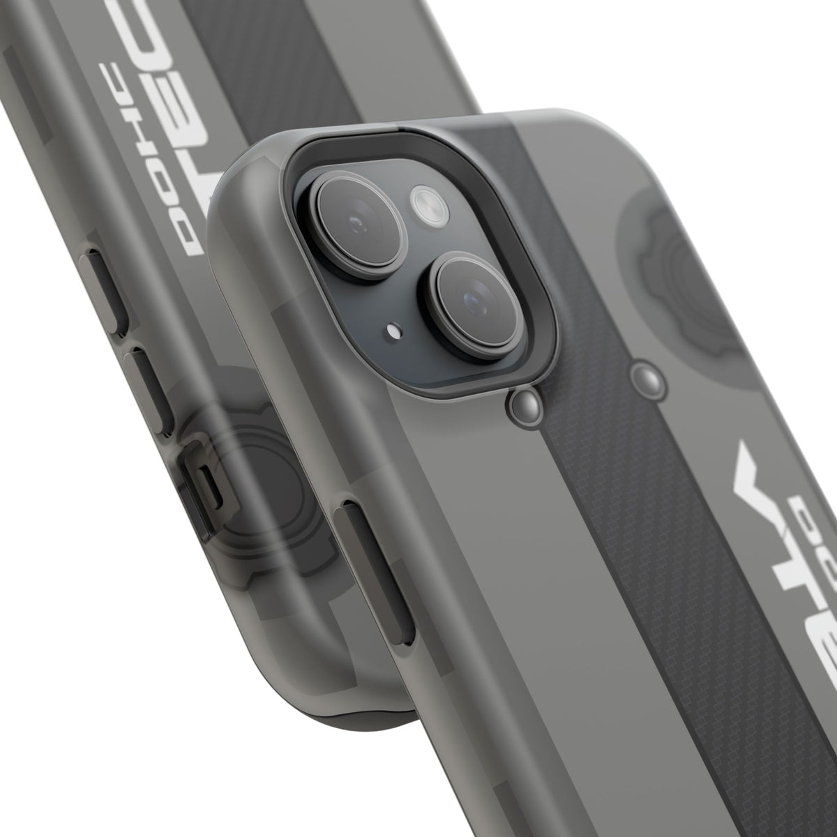 Gray B Series Engine Phone Case