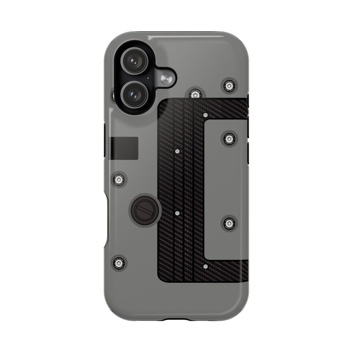 Gray K Series Engine Phone Case