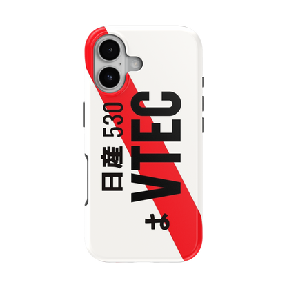 VTEC Plate Phone Case