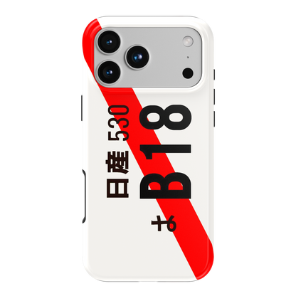 B18 Plate Phone Case
