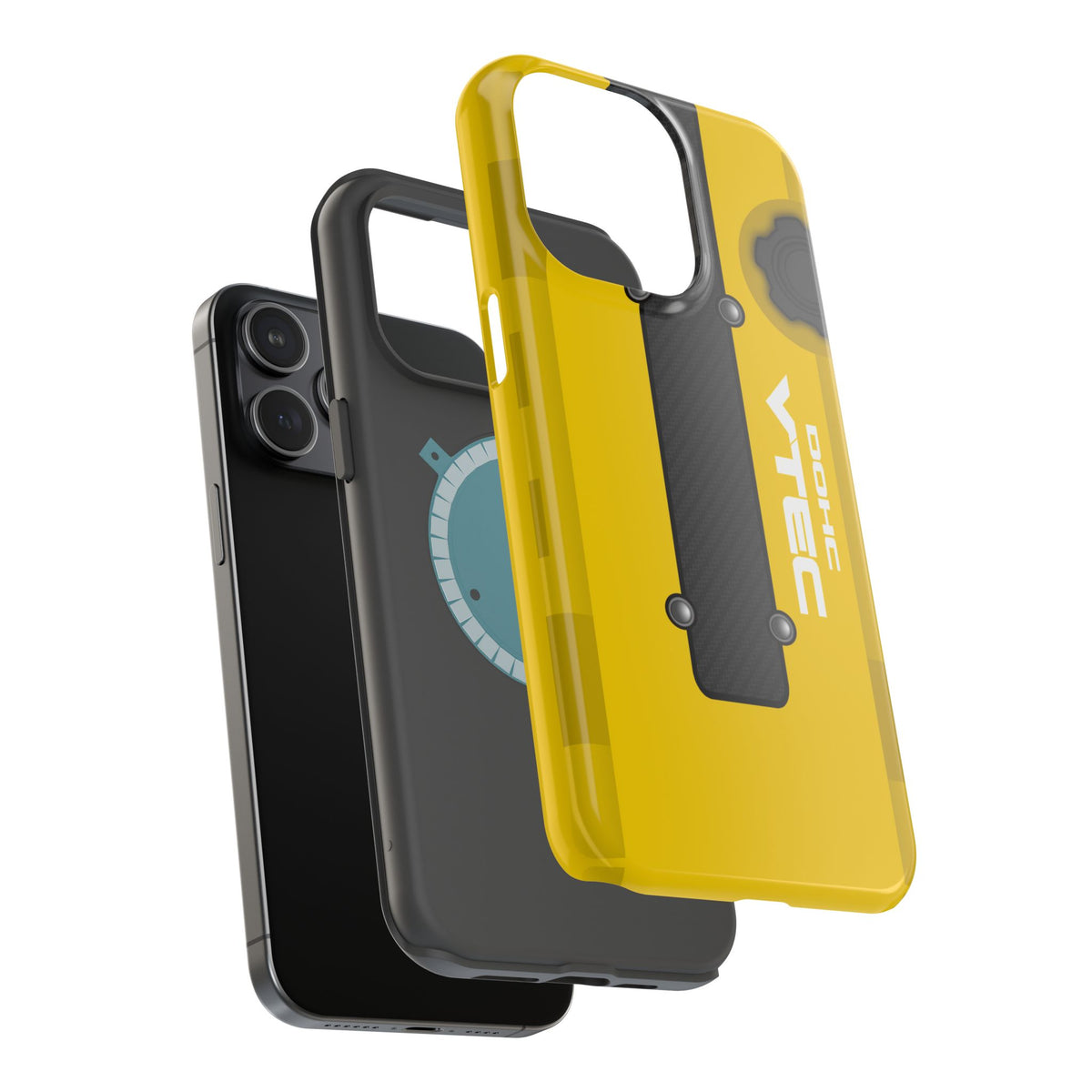 Yellow B Series Engine Phone Case