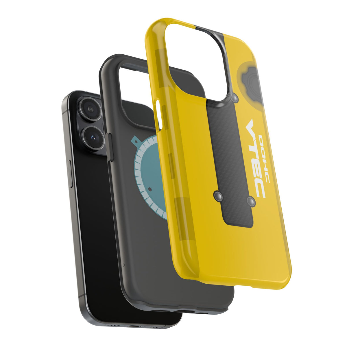 Yellow B Series Engine Phone Case
