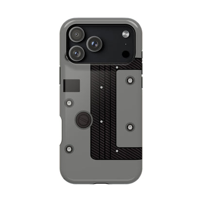 Gray K Series Engine Phone Case