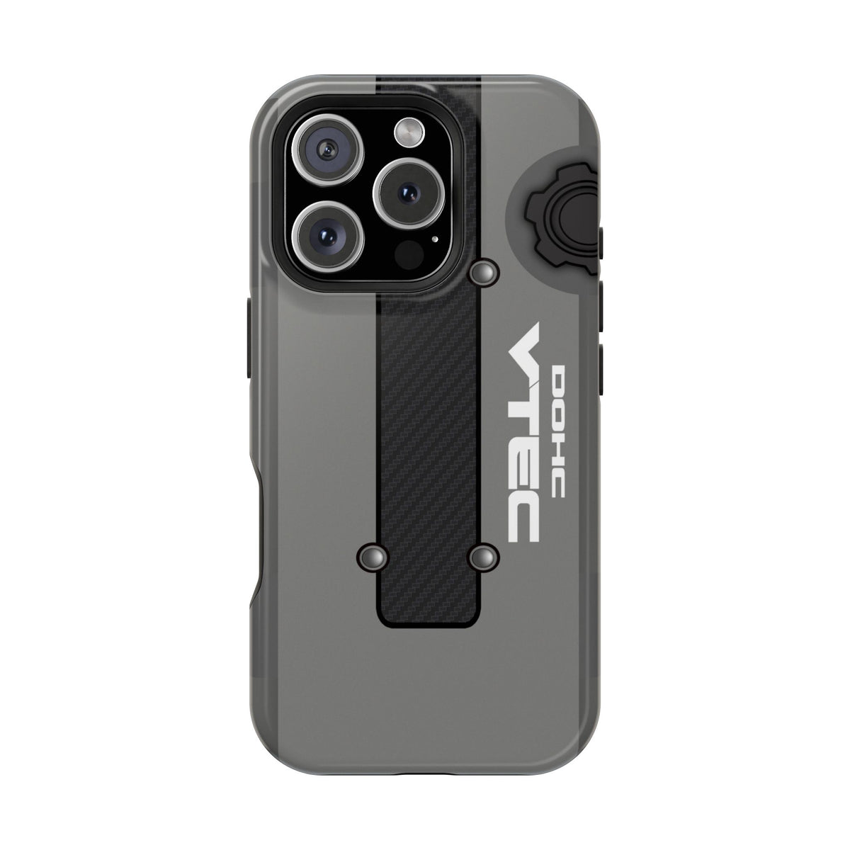 Gray B Series Engine Phone Case